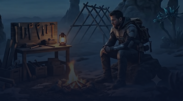 Oak Base Perimeter Campfire